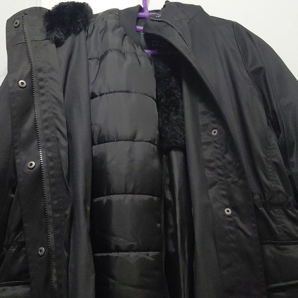 3-IN-1 PARKA - TWILL BLACK - Picture 10 of 12